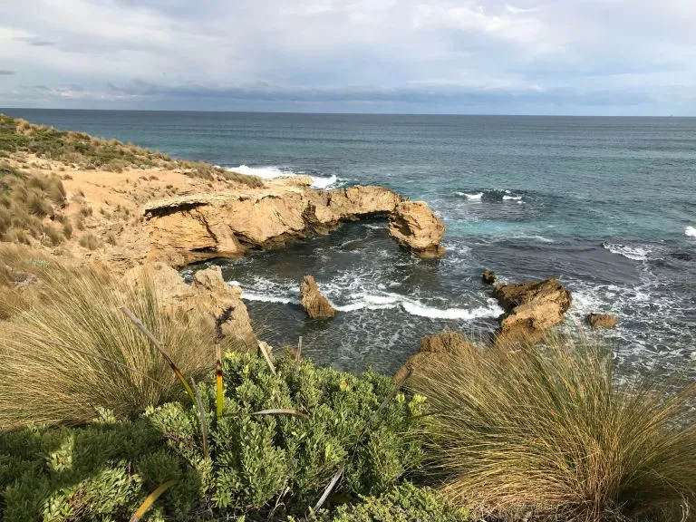 A photo at the beach in Mornington Peninsula, 